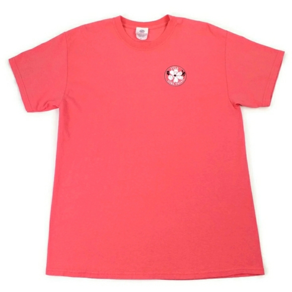 It's A Girl Thing Coral Crew Neck Short Sleeve Graphic T-Shirt Womens Large - Picture 8 of 10